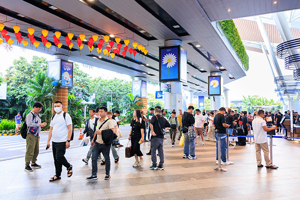 đã tạo ấn tượng mạnh cho du khách.