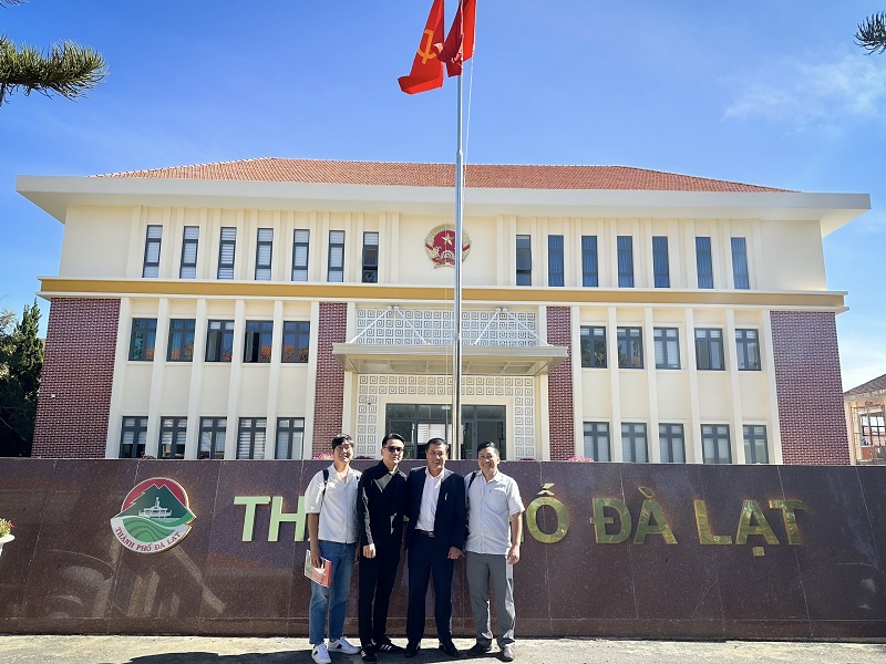 Kết nối đại diện hiệp hội doanh nghiệp tại Hàn Quốc sang làm việc với TP Đà Lạt về công nghiệp văn hoá.  