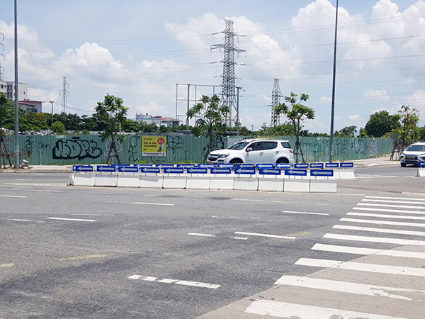 Khu đất được phê duyệt đầu tư dự án khu trung tâm thương mại ở đầu cầu Tiên Sơn (quận Ngũ Hành Sơn).