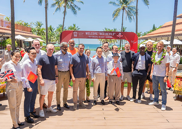 Tiếp đón các huyền thoại MU tại Furama Resort Đà Nẵng