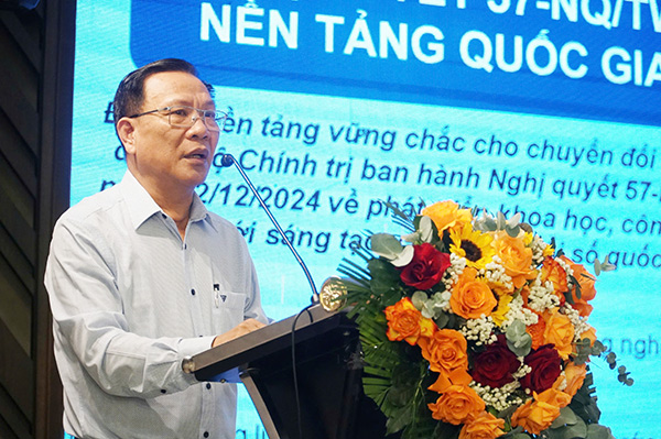 Phó Giám đốc Sở Công Thương Đà Nẵng Nguyễn Văn Trừ: Chuyển đổi số đang hiện diện trong từng hoạt động kinh doanh hàng ngày.