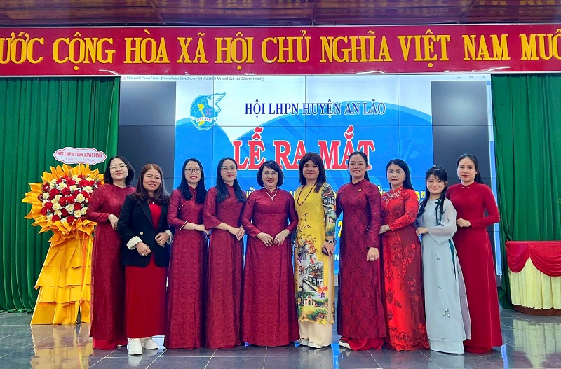 Hội Nữ Doanh nhân tỉnh Bình Định tổ chức Lễ ra mắt CLB Nữ Doanh nhân và Phụ nữ Khởi nghiệp huyện An Lão.