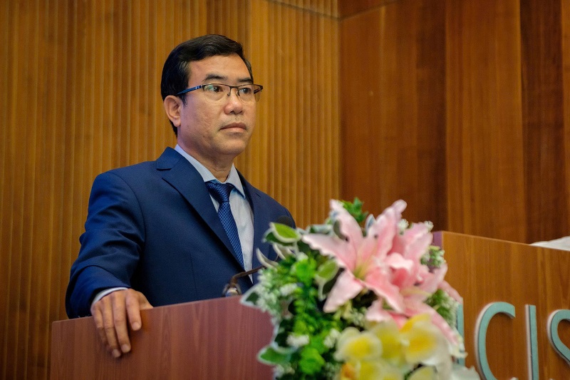 TS Nguyễn Hữu Hà – Phó Giám đốc Sở KH&CN tỉnh Bình Định, phát biểu khai mạc.