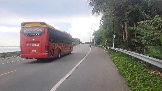 Xe Tuấn Nga chạy nhiều tuyến đường trong nội tỉnh An Giang.