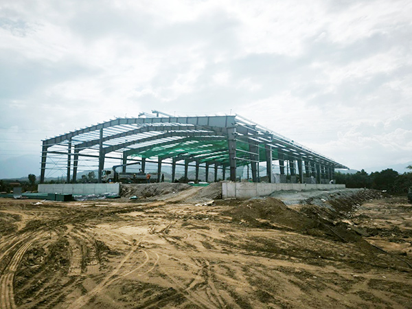 Trung tâm dịch vụ logistics Hoà Vang đang được triển khai xây dựng.