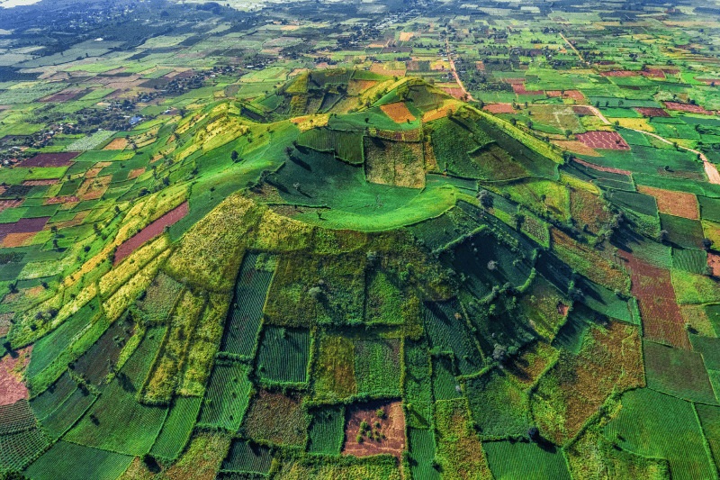 Núi lửa Chư Đăng Ya. Ảnh: Internet.