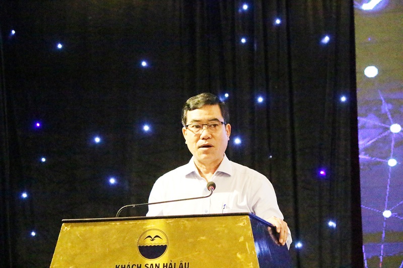 Ông Nguyễn Hữu Hà – Phó Giám đốc Sở KH&CN tỉnh Gia Lai, phát biểu khai mạc.