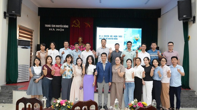 Hà Nội: Nâng cao năng lực cán bộ và chuyển đổi số trong nông nghiệp