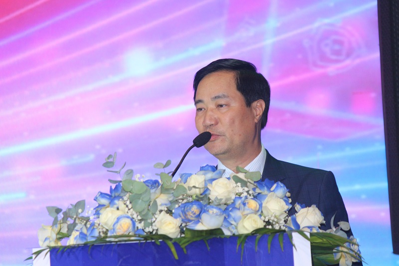 Ông Nguyễn Xuân Việt - Chủ tịch Hiệp hội Bảo hiểm Việt Nam, phát biểu tại hội nghị.