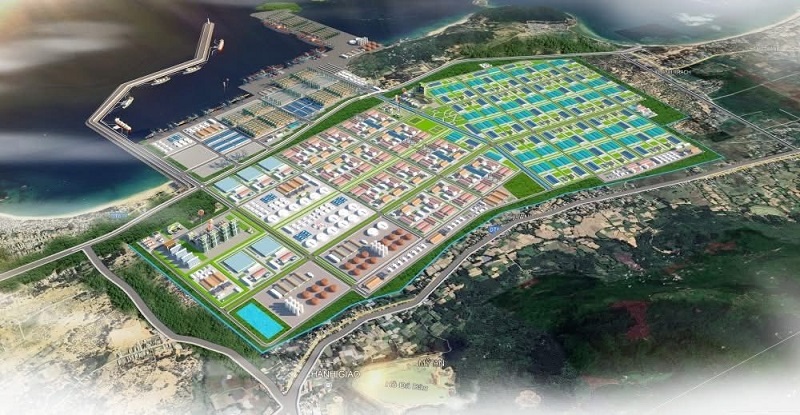 Phối cảnh dự án Khu công nghiệp Phù Mỹ.