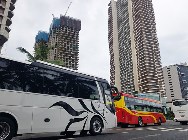 Du lịch phát triển mạnh là lực đẩy quan trọng đối với lĩnh vực vận tải hành khách trên địa bàn Đà Nẵng.