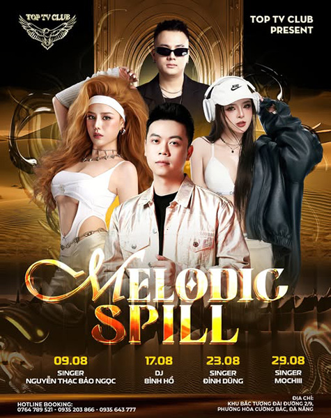 Những gương mặt đình đám xuất hiện trong đại tiệc âm nhạc tháng 8 tại TOP TV CLUB.