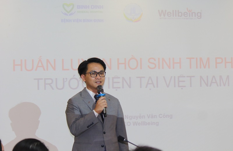 ThS.BS Nguyễn Văn Công - Nhà sáng lập Wellbeing, chia sẻ.