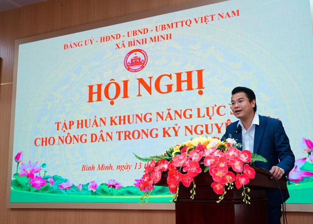 Th.s Nguyễn Văn Hinh - Phó Viện trưởng Viện Ứng dụng công nghệ và phát triển nguồn nhân lực