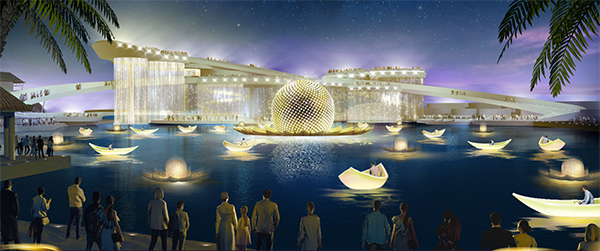 Ý tưởng thiết kế show Da Nang Downtown.