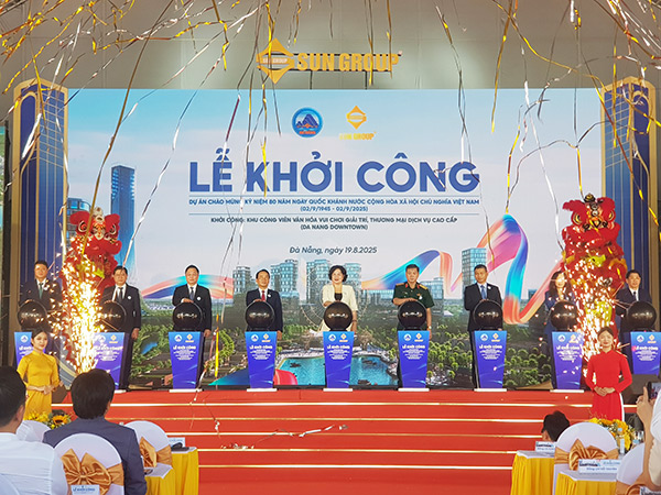 Khởi công dự án Da Nang Downtown sáng 19/8.