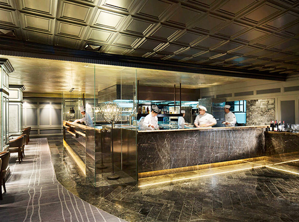 Nhà hàng The Grill  nơi sẽ diễn ra cuộc giao lưu ẩm thực giữa ba đầu bếp tài năng của hai nước Việt - Hàn.