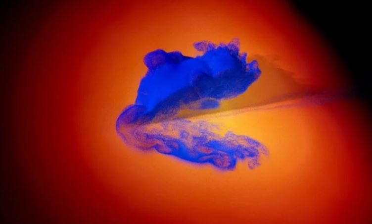 Vật liệu lõi nhanh chóng định hình lại trong các mô phỏng để tạo thành lõi có ranh giới rõ nét. Nguồn: Jacob Kegerries/Thomas Sandnes