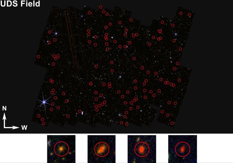 Đồ họa cho thấy các vật thể bí ẩn trong vũ trụ mà các nhà nghiên cứu tại Đại học Missouri đã xác định được trong nghiên cứu của họ. Nguồn: Bangzheng “Tom” Sun/Đại học Missouri