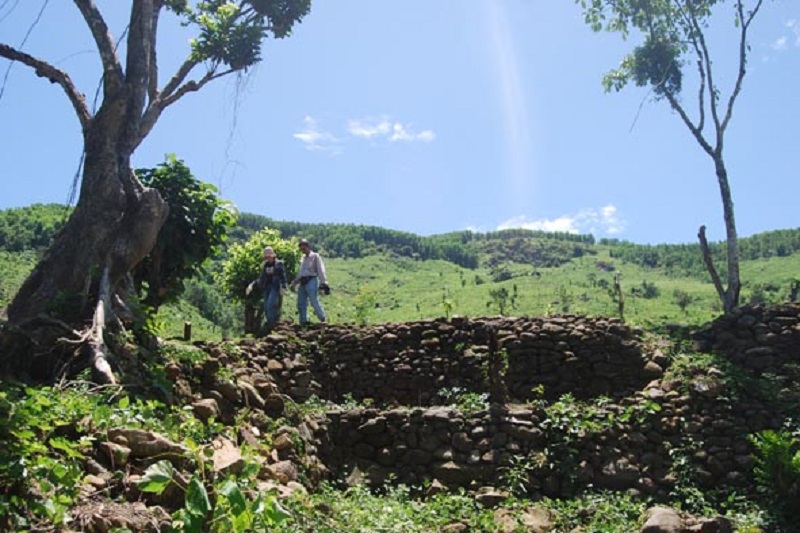 Một đoạn Trường luỹ Gia Lai.