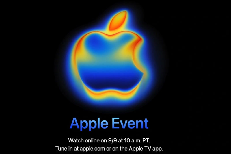 Thông báo sự kiện ra mắt iPhone 17 series của Apple.