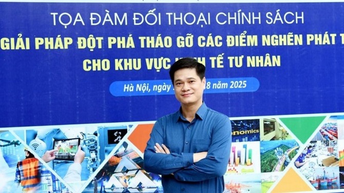 Giáo sư, Tiến sĩ Tô Trung Thành, Đại học Kinh tế Quốc dân Hà Nội. (Ảnh: PV)