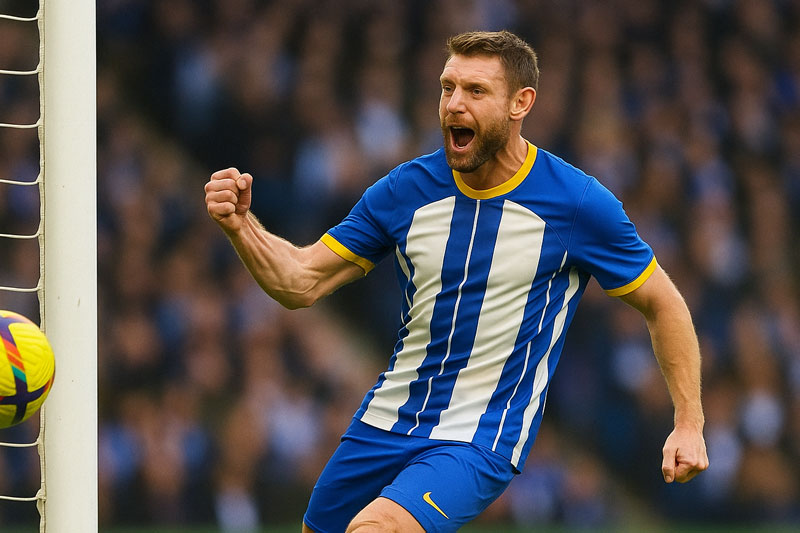 James Milner xếp thứ 2.