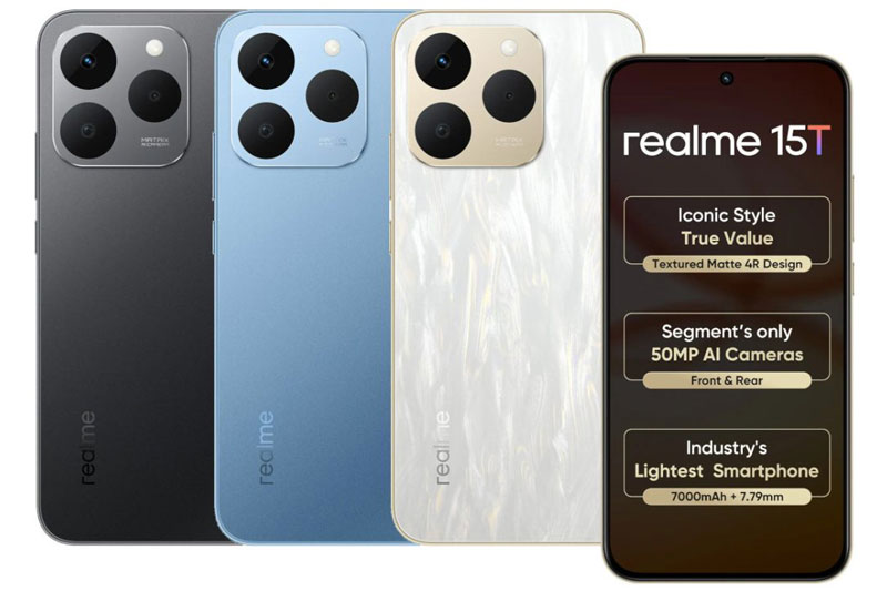 Realme 15T 5G.