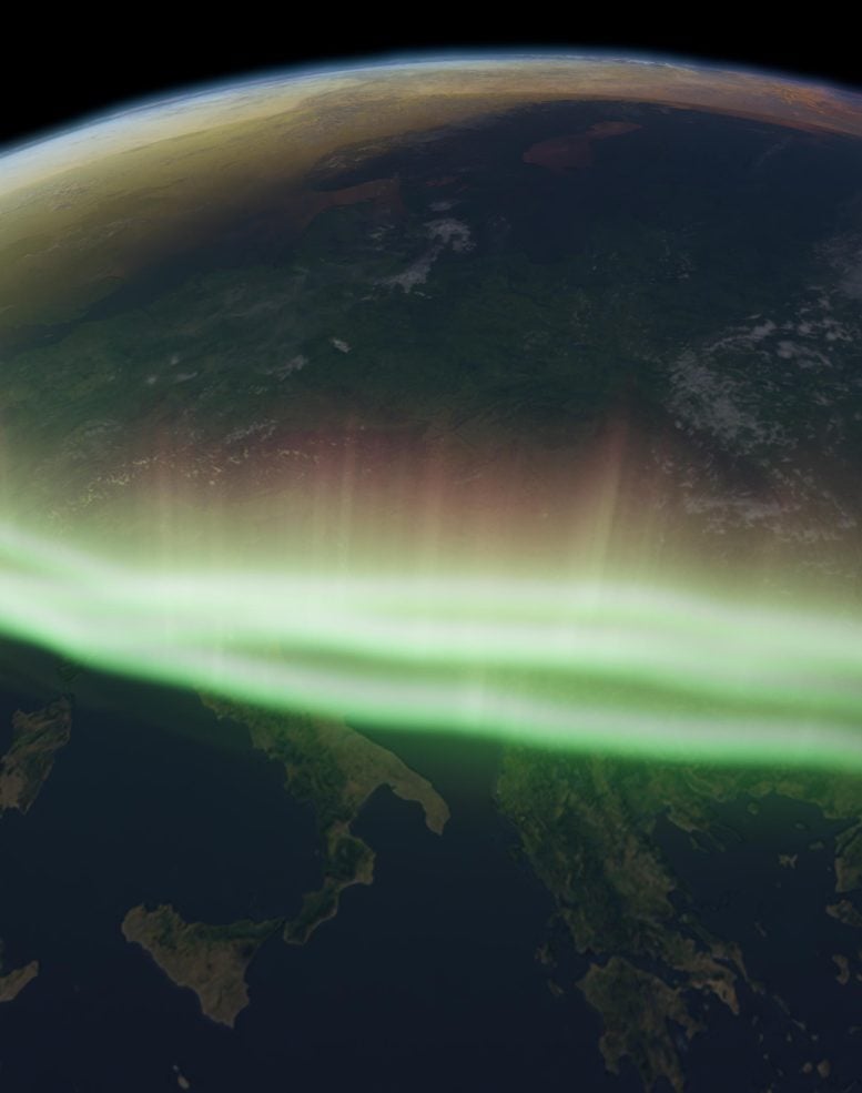 Từ trường lang thang có thể đã gây ra những ảnh hưởng đáng chú ý đối với con người. Nguồn: Maximilian Schanner (Trung tâm Khoa học Địa chất Helmholtz của GFZ, Potsdam, Đức)