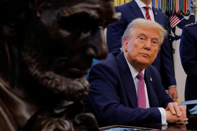 Tổng thống Mỹ Donald Trump - Ảnh: Reuters