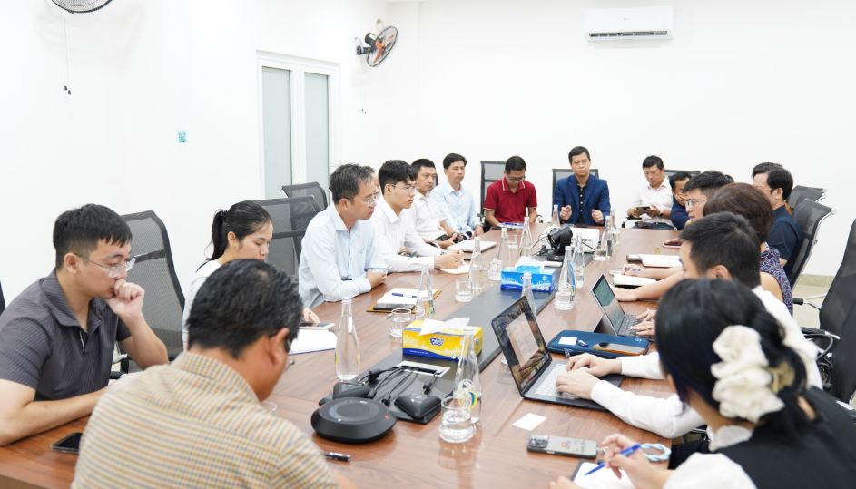 Toàn cảnh buổi làm việc. Ảnh: Sở KHCN Đà Nẵng.