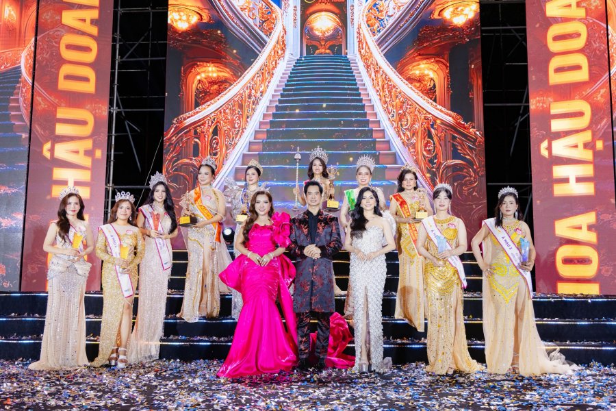 Top 10 Chung cuộc Hoa hậu Doanh nhân Hương sắc Việt Nam 2025.