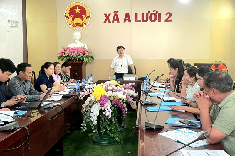 Ông Bùi Hoàng Minh - Phó Giám đốc Sở KH&CN phát biểu tại Hội nghị huấn luyện.