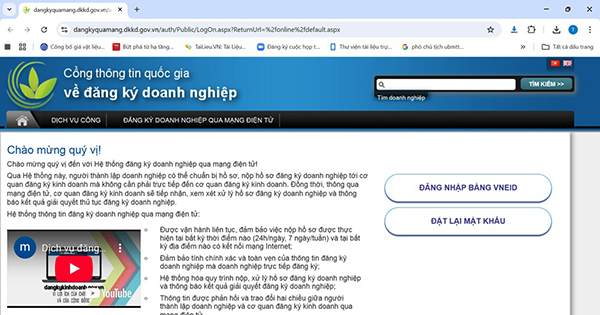 Từ ngày 15/9, 100% thủ tục đăng ký doanh nghiệp tại TP Đà Nẵng nộp qua mạng điện tử.