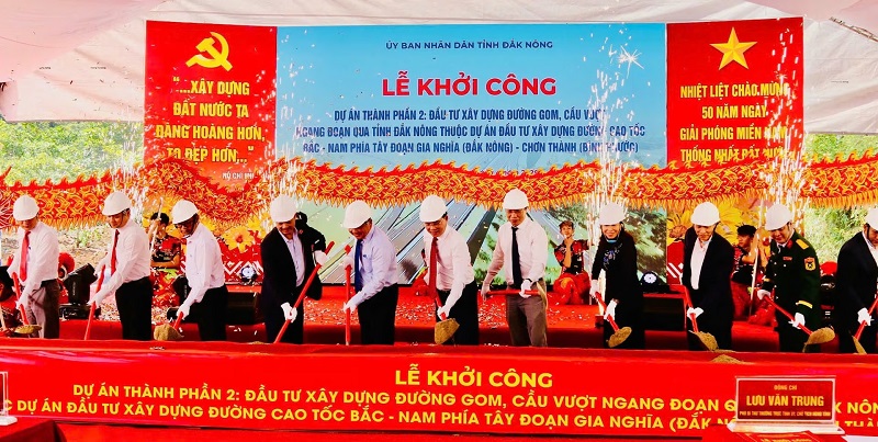 Cao tốc Gia Nghĩa – Chơn Thành khởi công một số dự án thành phần nhưng tiến độ vẫn ì ạch.  