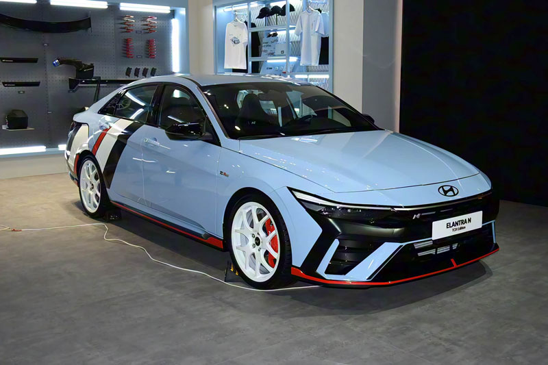 Hyundai Elantra N TCR Edition.