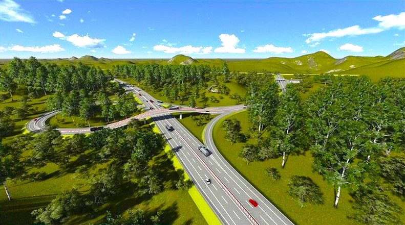 Tuyến đường cao tốc Quy Nhơn - Pleiku sẽ đi song song với Quốc lộ 19 hiện hữu, kết nối Đông và Tây Gia Lai.