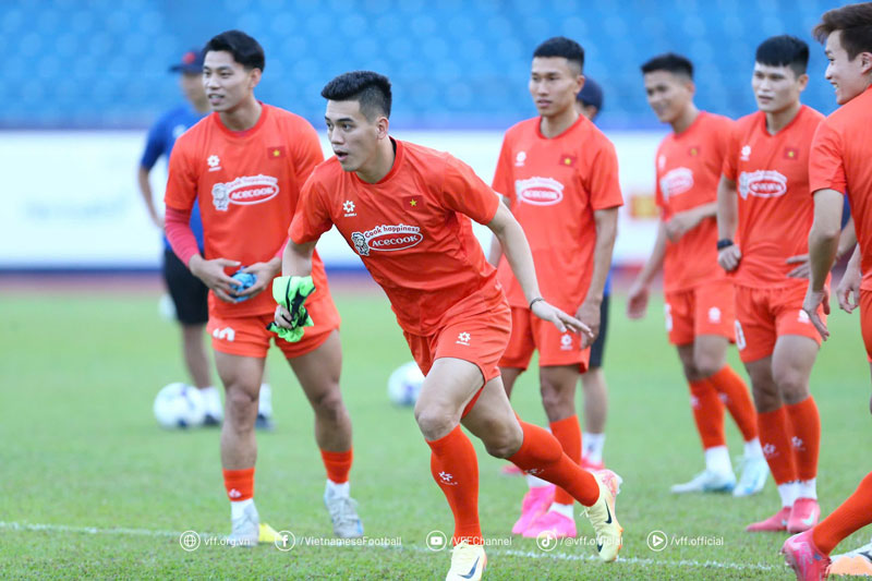 ĐT Việt Nam hội quân vào ngày 4/10 tới. Ảnh: VFF.