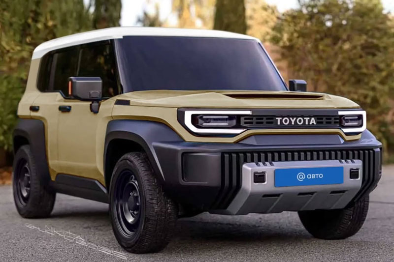 Ý tưởng thiết kế Toyota Land Cruiser FJ.