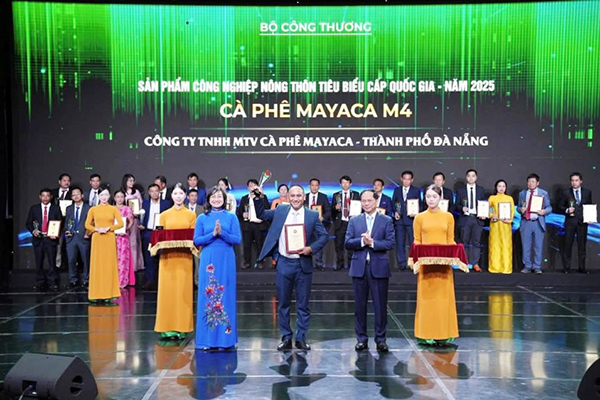 Cà phê Mayaca M4 của Công ty TNHH MTV Cà phê MAYACA (xã Hòa Tiến, TP Đà Nẵng)
