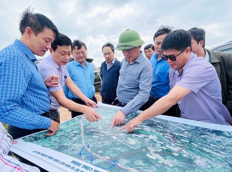 Lãnh đạo UBND tỉnh Gia Lai kiểm tra tiến độ triển khai các dự án.