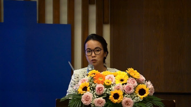 Bà Nguyễn Ngọc Nhất Hạnh - Giám đốc Phát triển dự án Công ty Cổ phần Cơ điện lạnh (REE)