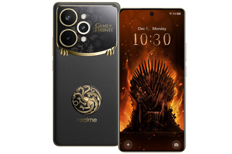 Realme 15 Pro 5G Game of Thrones Limited Edition.