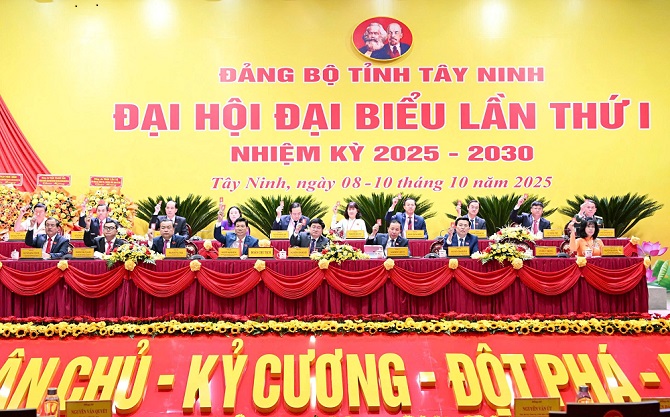 Bước vào nhiệm kỳ 2025 - 2030, Đảng bộ tỉnh Tây Ninh