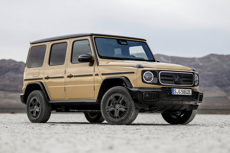 Mercedes-Benz G580 with EQ Technology.