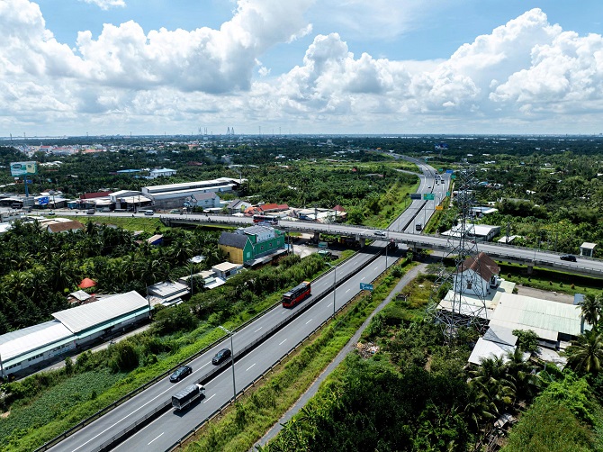 +ảnh 1: Cao tốc Trung Lương – Mỹ Thuận dài 51 km sẽ điều chỉnh giá mới từ 0h ngày 1/1/2025.