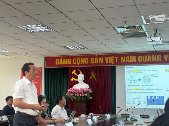 ông Nguyễn Đoàn Kết - Phó Tổng Giám đốc Công ty cổ phần Bóng đèn Phích nước Rạng Đông