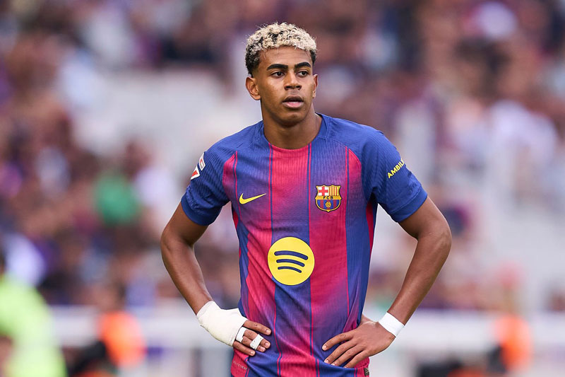 Lamine Yamal. Ảnh: Getty.