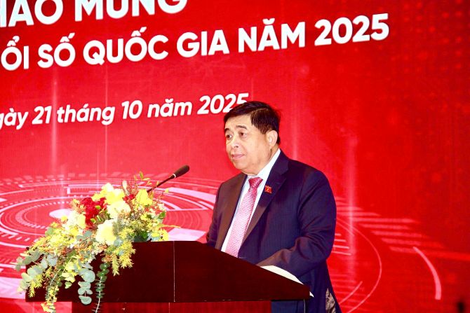 Phó Thủ tướng Nguyễn Chí Dũng phát biểu tại sự kiện.