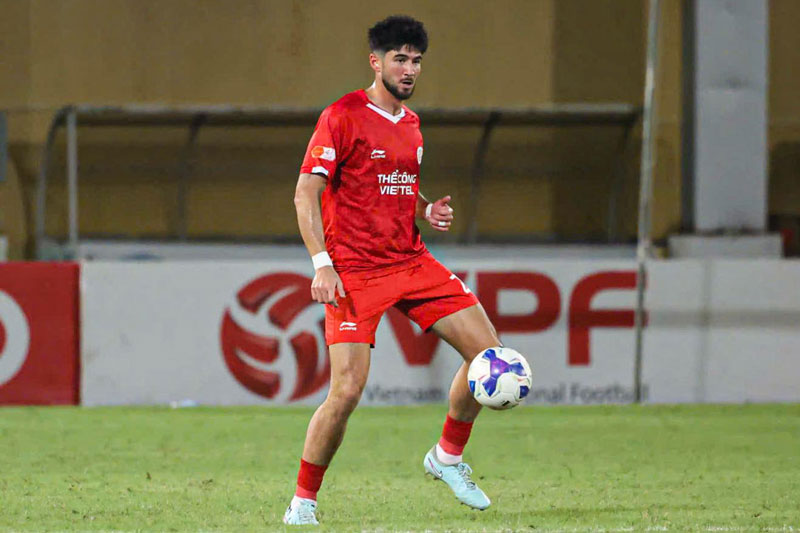 Kyle Colonna. Ảnh: Thể Công Viettel.